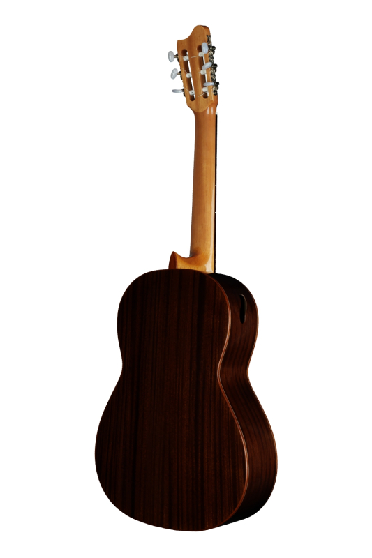 Amano 6C-SN, Zeder massiv / Mahagoni, 48mm Sattelbreite, made in Spain